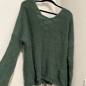 Ava & Viv Long Sleeve Knit Sweater